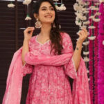 What to Wear at a Roka Ceremony: Elegant Women Suit Set with Cotton Dupattas